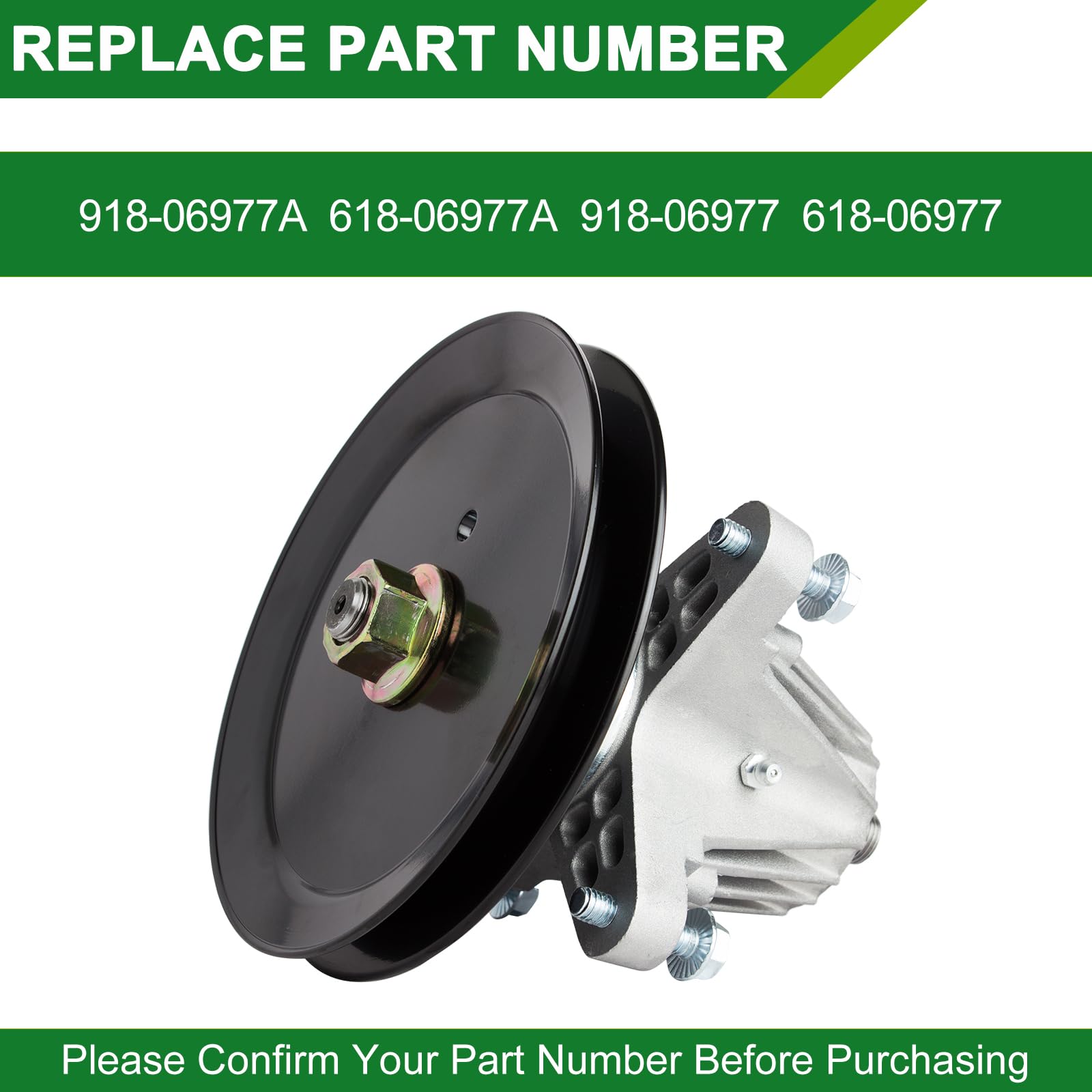 Amazon.com: 918-06977A Spindle for Cub Cadet XT1 LT46 XT2 LX46 46